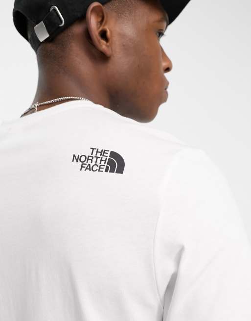 The North Face - Simple Dome - T-shirt in wit, 2 van 4