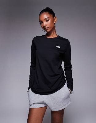 The North Face - Simple Dome - T-shirt met lange mouwen in zwart - view 1