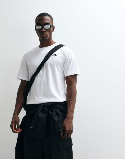 The North Face - Simple Dome - T-shirt met logo in wit - view 1