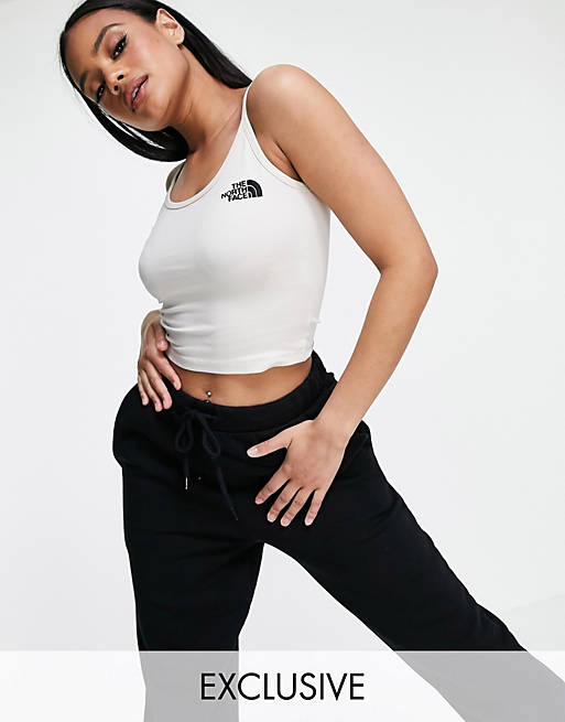 The North Face Simple Dome tank top in white