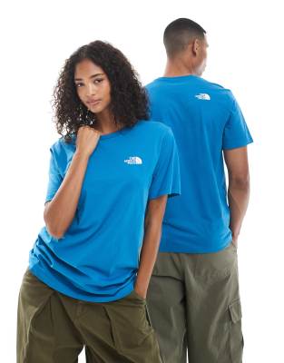 The North Face - Simple Dome - Unisex-T-Shirt in Marineblau mit Logo
