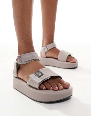 The North Face Skeena platform sandals in grey