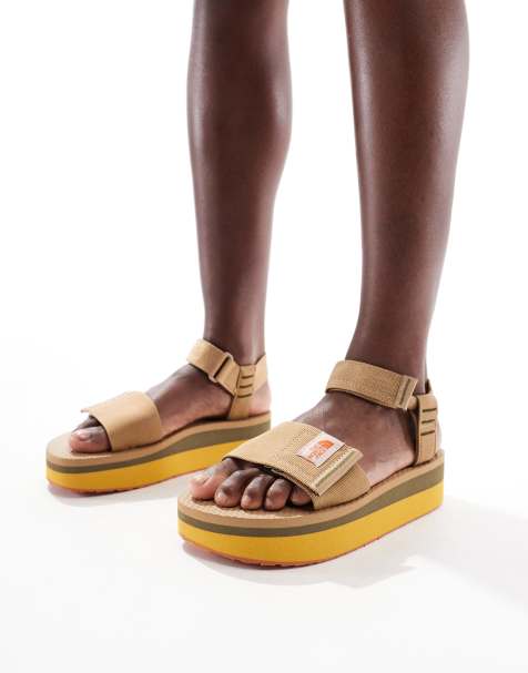 The North Face - Skeena - Platformsandalen in sahara/ijzerbrons - view 1
