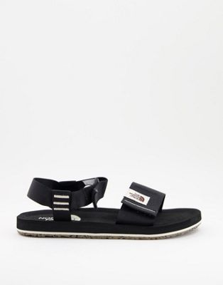 The North Face Skeena sandals in black/white