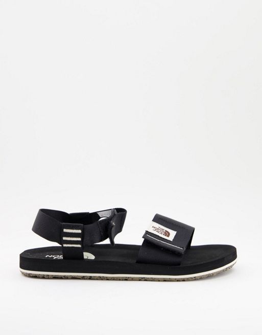 The North Face Skeena sandals in black/ white | ASOS