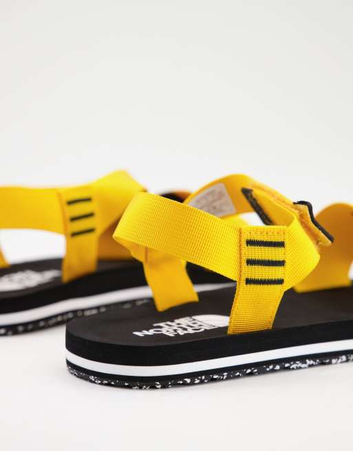 Mens store yellow sandals