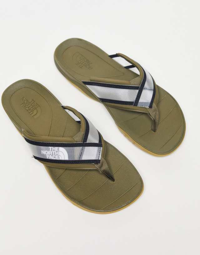 The North Face Skeena Sport flip flops in green