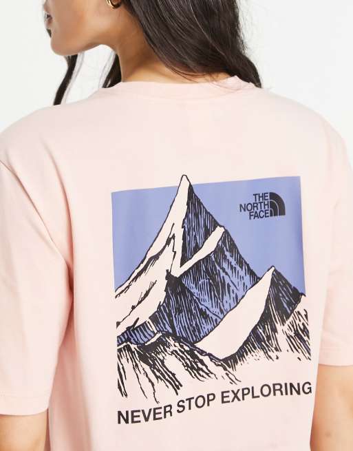 【英国限定】The North Face Box Mountain T-Shirt Black The North Face Mountain Box Graphic T-Shirt | JD Sports UK