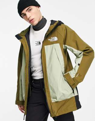 The North Face Ski Balfron insulated ski jacket in khaki | ASOS