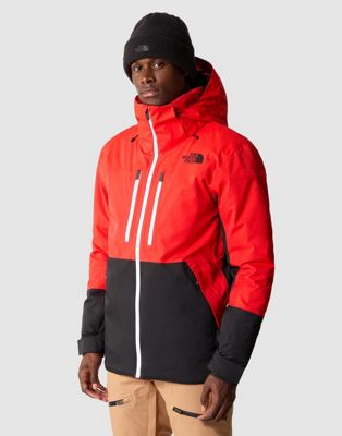 The North Face Ski Chakal jacket in fiery red