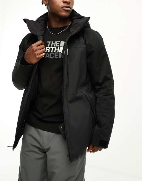 The North Face – Ski Chakal – Wasserdichte, isolierte DryVent-Skijacke in Schwarz - view 1