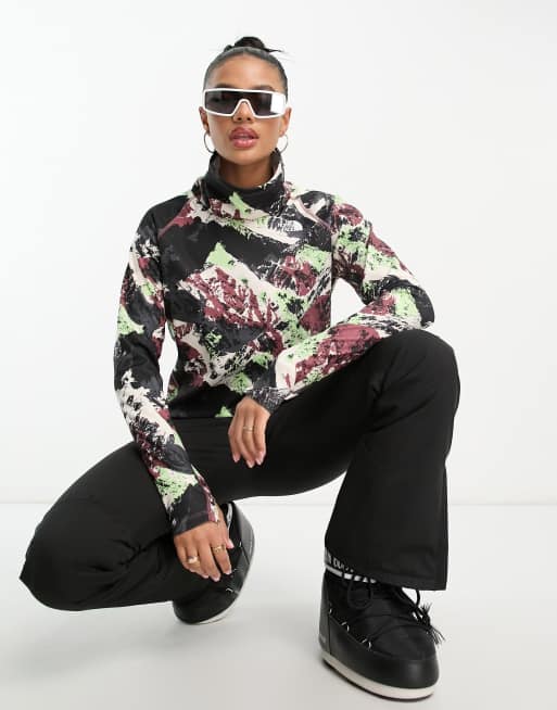 The North Face - Ski Dragline - Basislaag met bergprint
