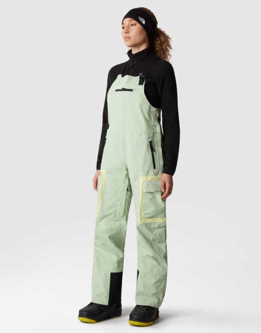 North face mens hot sale bib snow pants