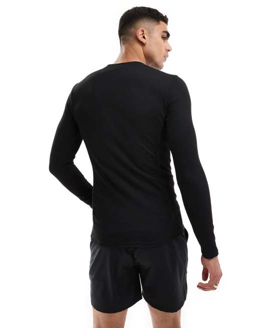 The North Face - Ski Easy - Base layer a maniche lunghe nero, 2 di 4