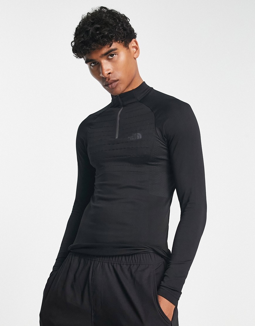 The North Face Ski Easy baselayer long sleeve top in black