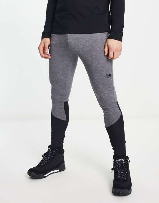 The North Face – Ski Easy – Czarno-szare legginsy termoaktywne