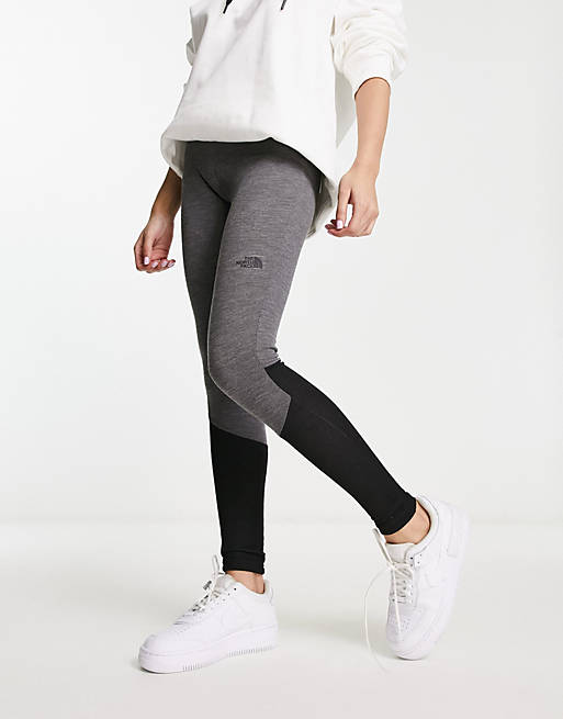 The North Face Ski Easy insulated panelled leggings in grey