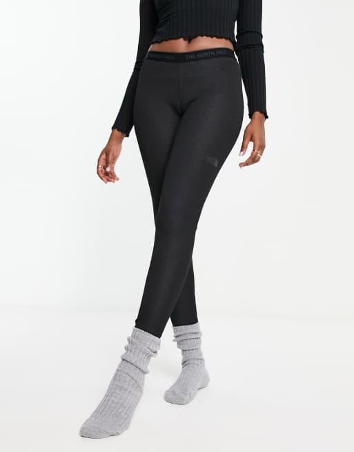 The North Face flared leggings in light grey Exclusive at ASOS