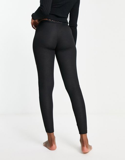 The North Face Ski insulated base layer leggings in black