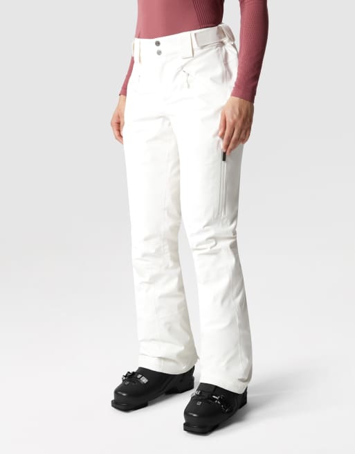 North face deals white ski pants