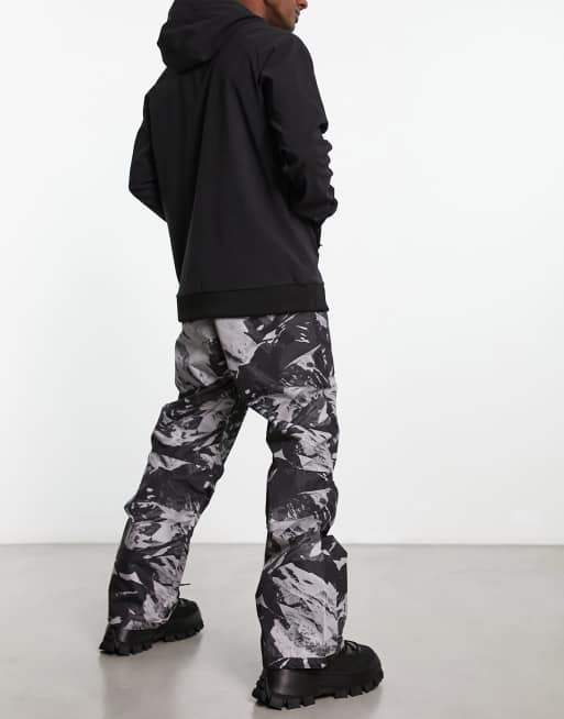 The North Face Ski Seymore ski pants in black mountain print