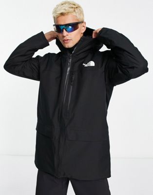 The North Face Ski Sickline insulated DryVent waterproof ski jacket in black