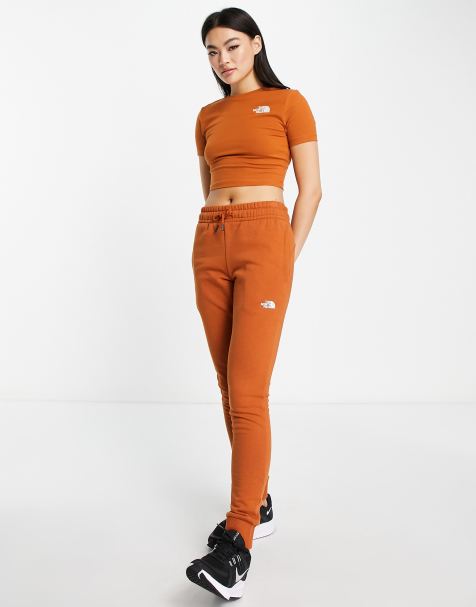 The North Face skinny trackies in brown Exclusive at ASOS - view 1