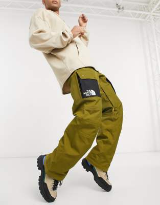 north face green cargo pants