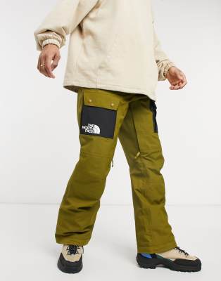 north face green cargo pants