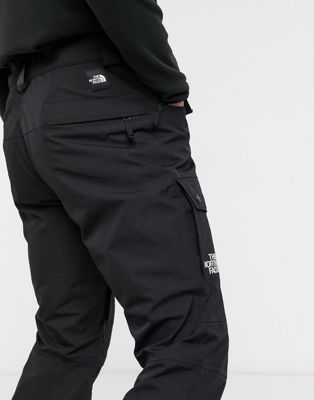 black north face trousers