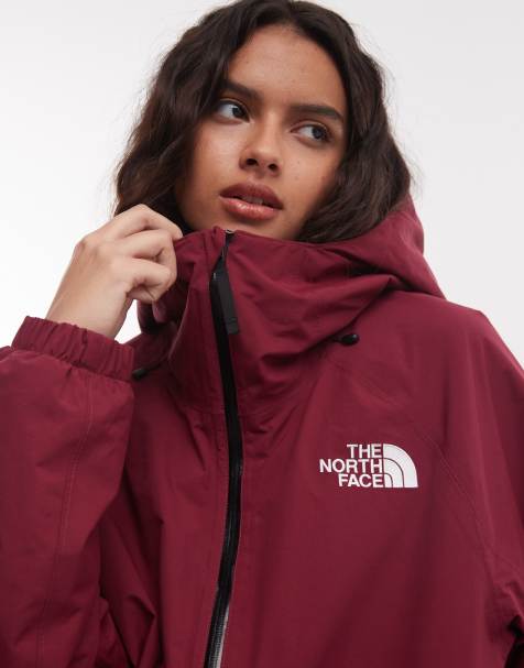 The North Face Slaydee insulated jacket in burgundy - view 1