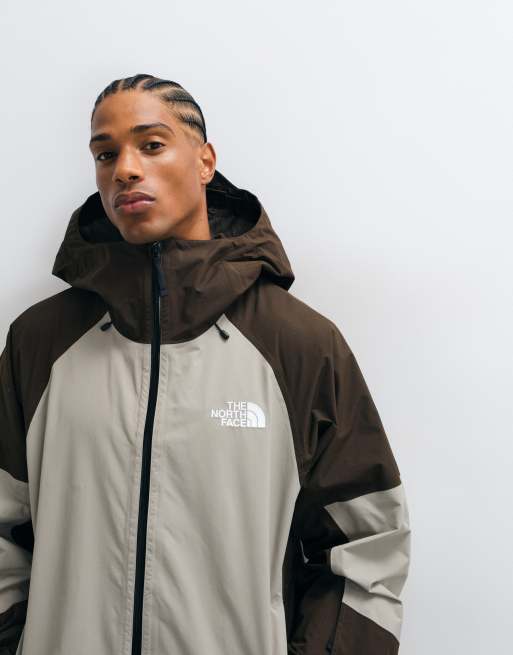 The North Face Slider jacket in stone white and dark brown, 2 of 5