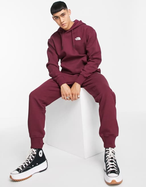 The North Face Slim joggers in burgundy Exclusive at ASOS