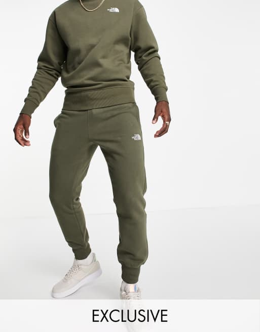 North face cheap tracksuit khaki