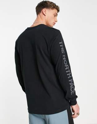 THE NORTH FACE SMALL LOGO LONG SLEEVE T-SHIRT 