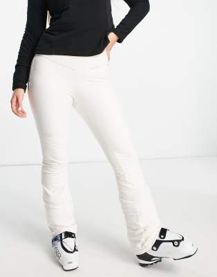 north face white ski pants