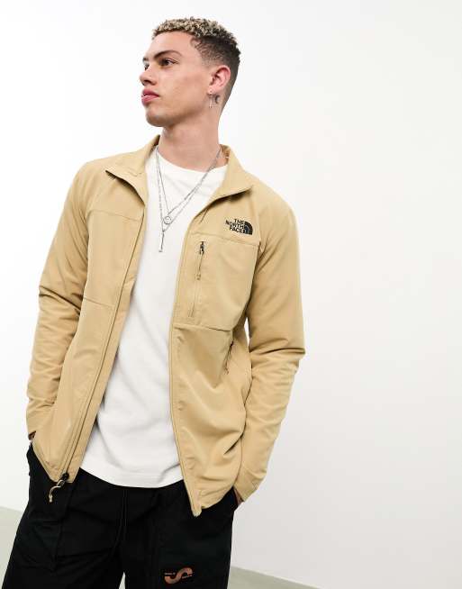 The North Face Softshell Verstaubare Reisejacke in Beige