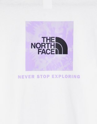 tie dye north face