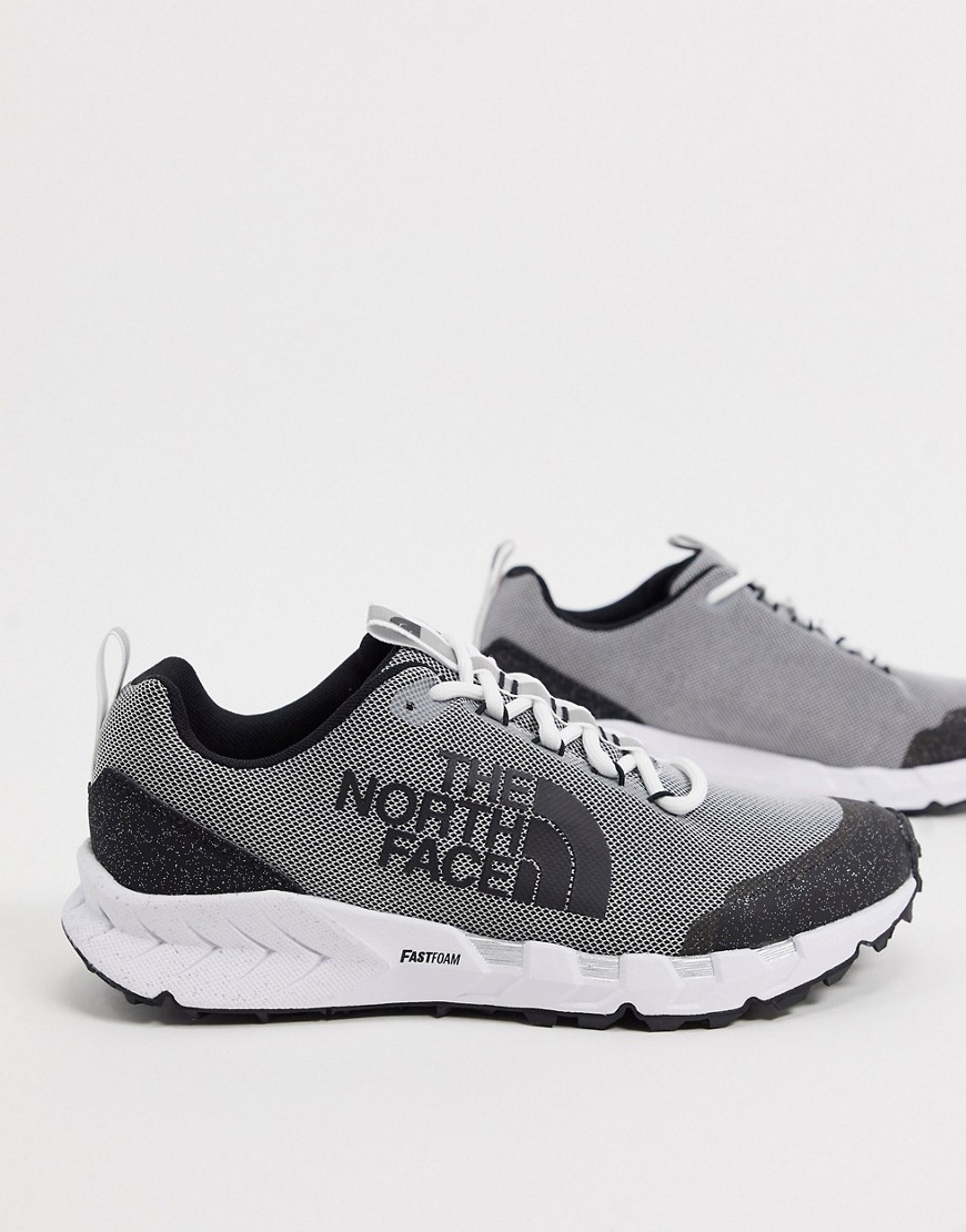 The North Face Spreva Space sneaker in gray-White