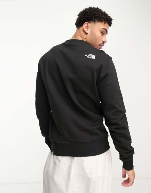 The North Face Standard chest logo sweatshirt in black, 4 of 4