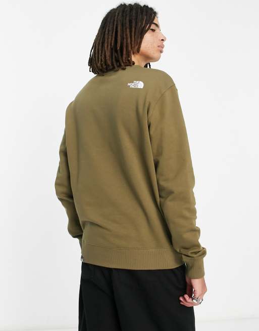 The north face zip pocket crew clearance sweatshirt