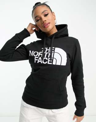 The North Face Standard fleece hoodie in black - ASOS Price Checker