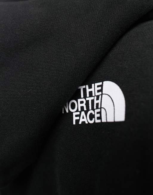 The North Face Standard fleece hoodie in black, 3 of 4