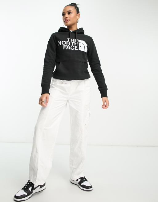 The North Face Standard fleece hoodie in black, 4 of 4