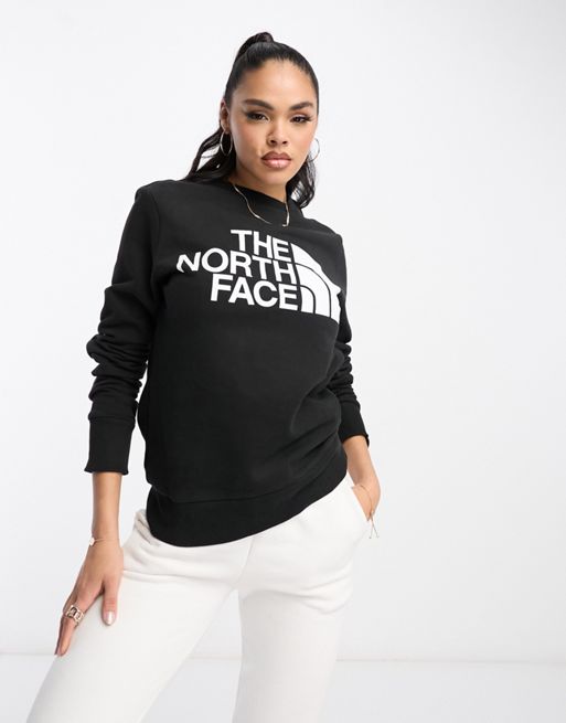 The North Face Standard fleece sweatshirt in black | ASOS