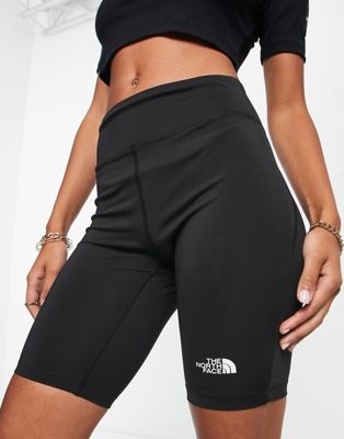The North Face Standard high waist legging shorts in black - ASOS Price Checker