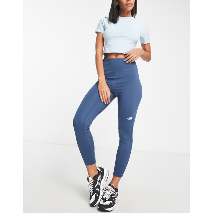 The North Face Standard high waist leggings in navy ASOS