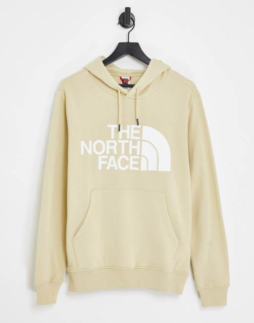 Beige north cheap face hoodie