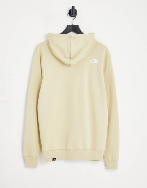 North face deals hoodie tan