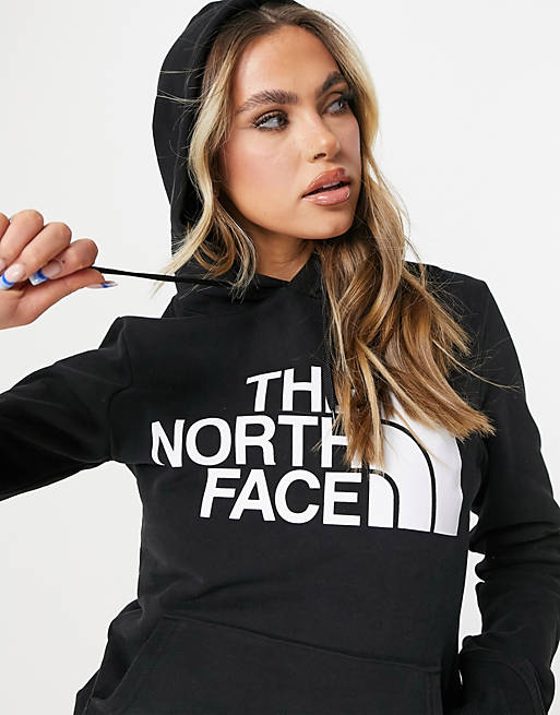 The North Face standard hoodie in black